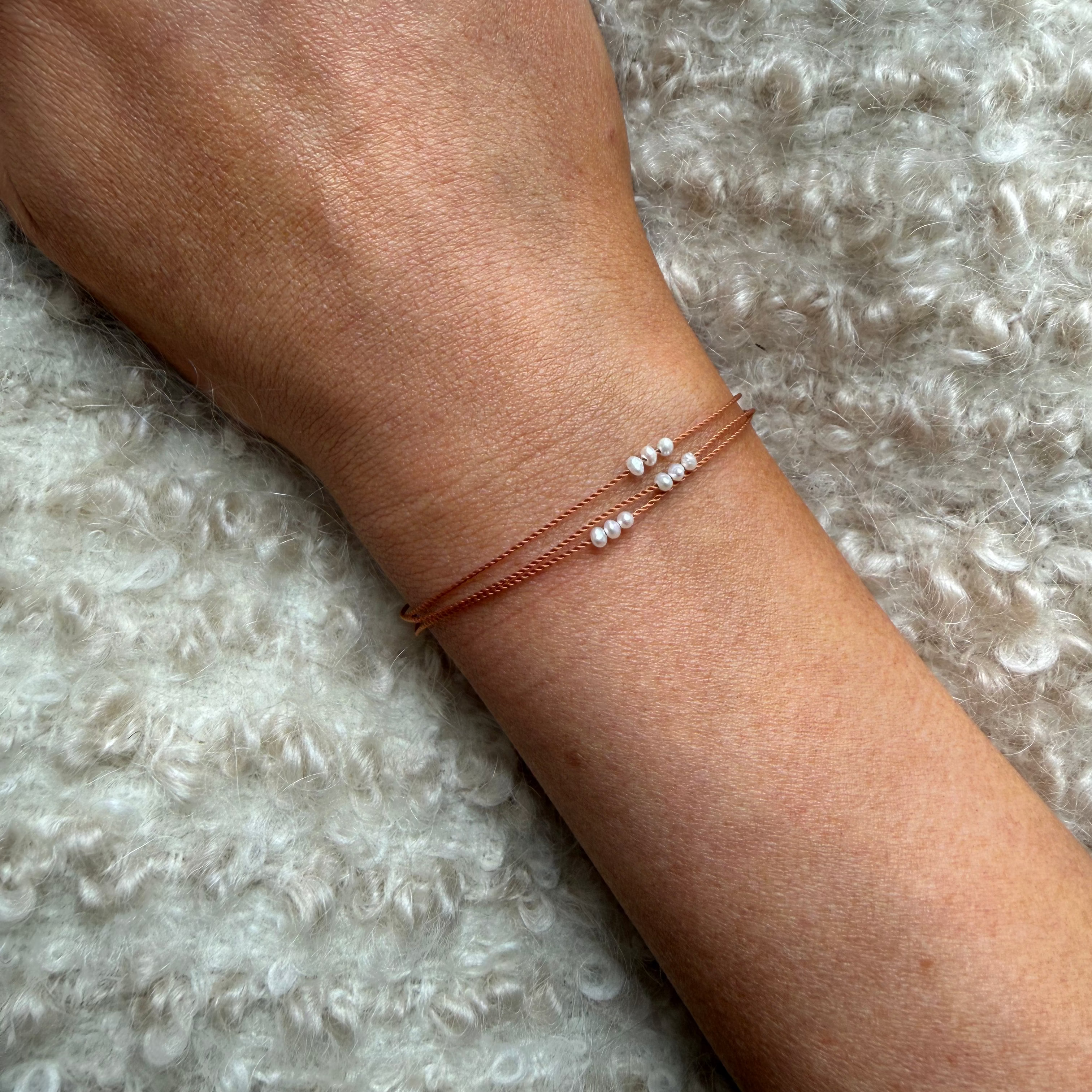 Wish Me Luck Freshwater Pearl Bracelet