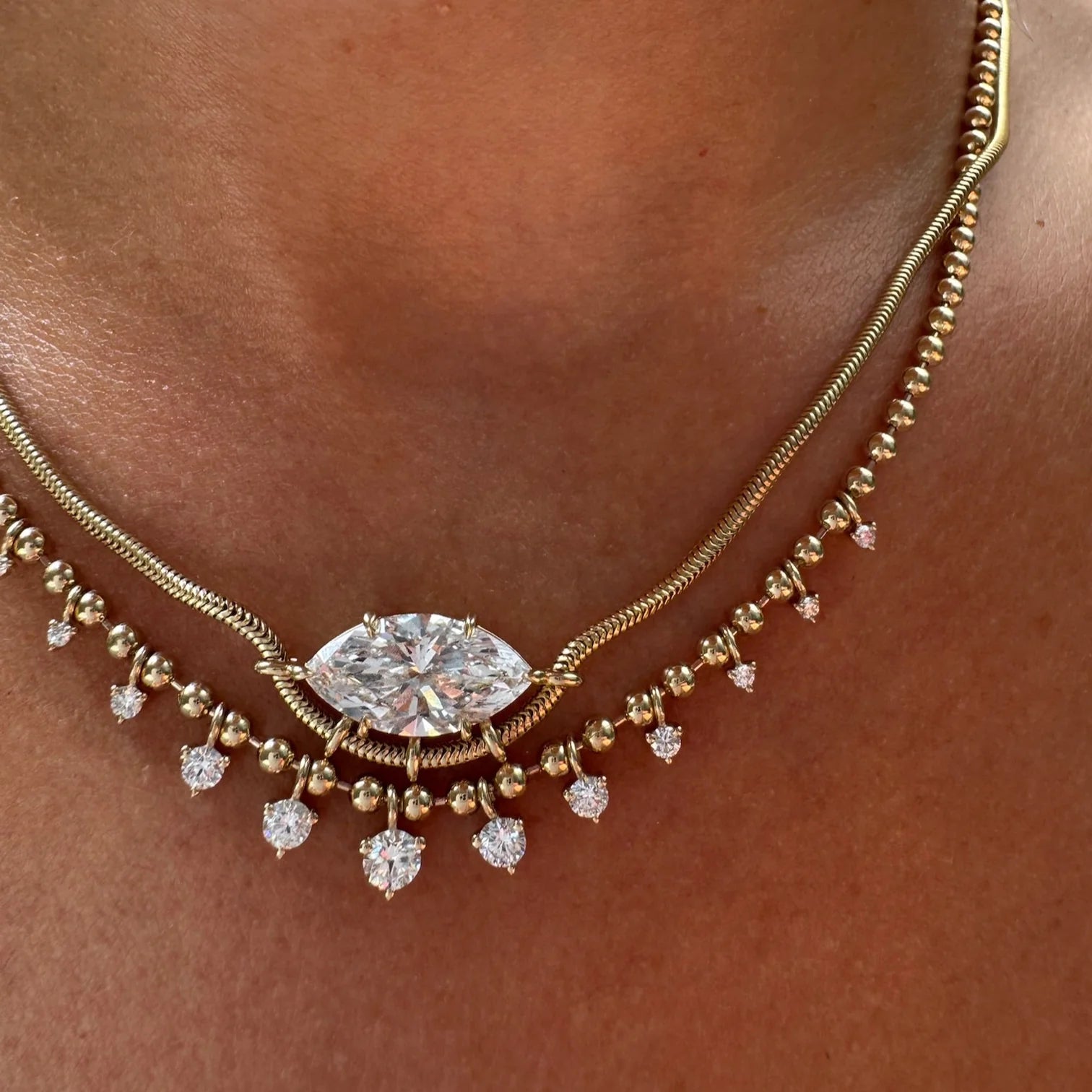 Vice Versa Mini Kin Necklace 16"