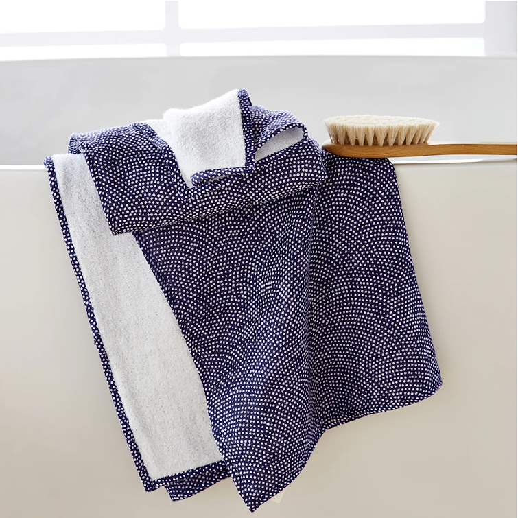 Japanese Fine Pattern Bath Towel 28" x 55"