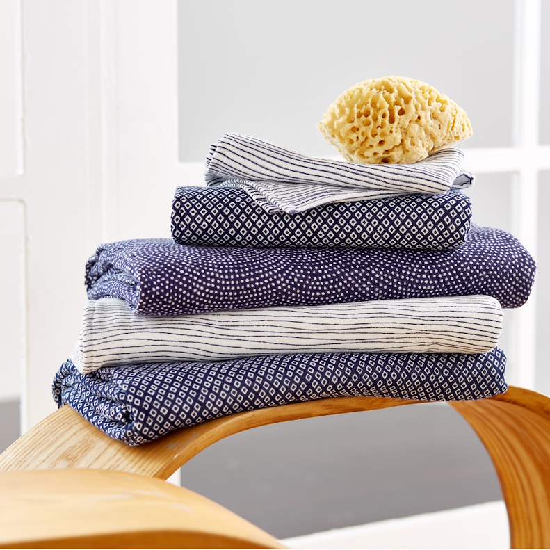 Japanese Fine Pattern Bath Towel 28" x 55"