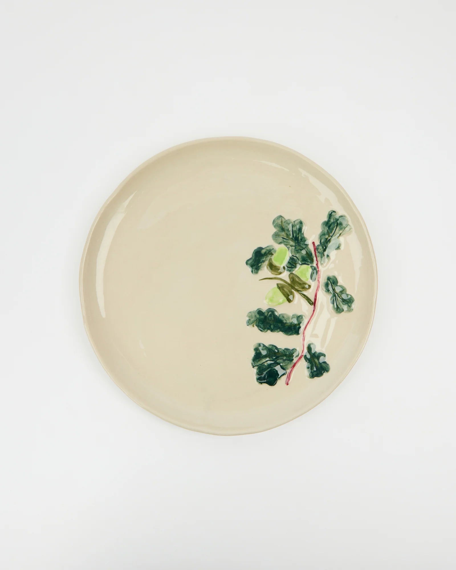 Set of 4 Vegetable Garden Dessert Plates
