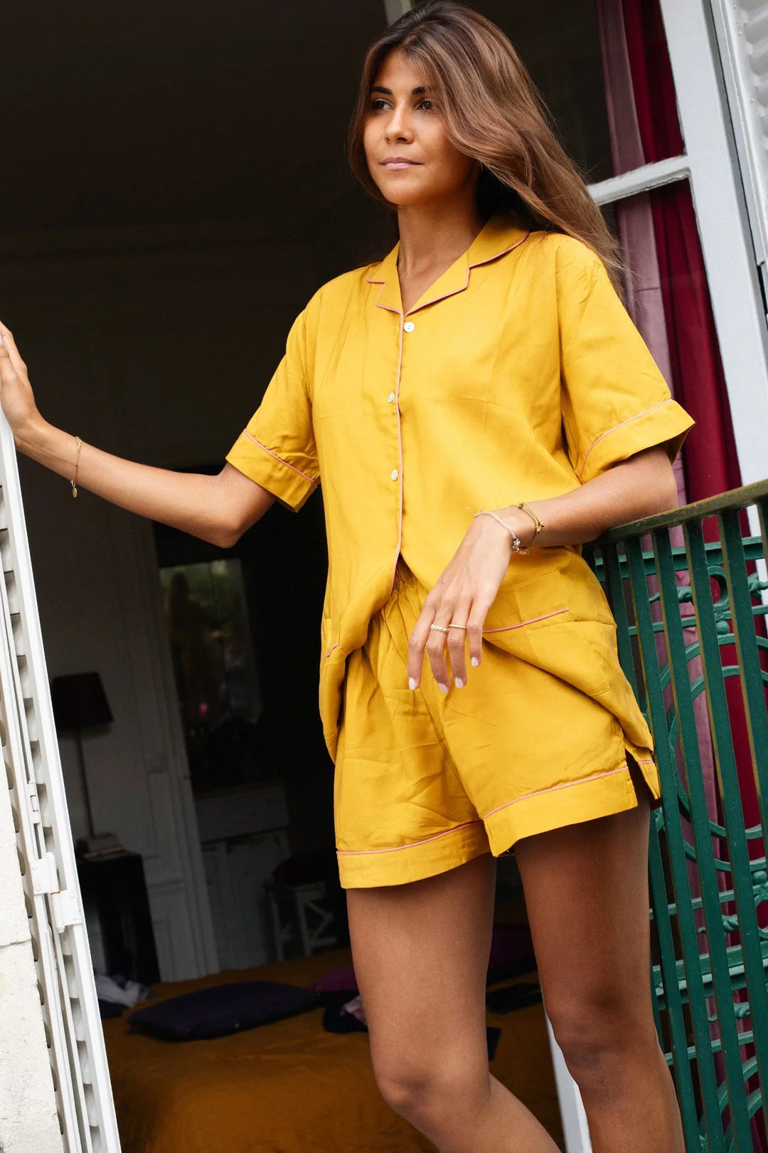 Lili Pajamas Cotton/Silk Blend