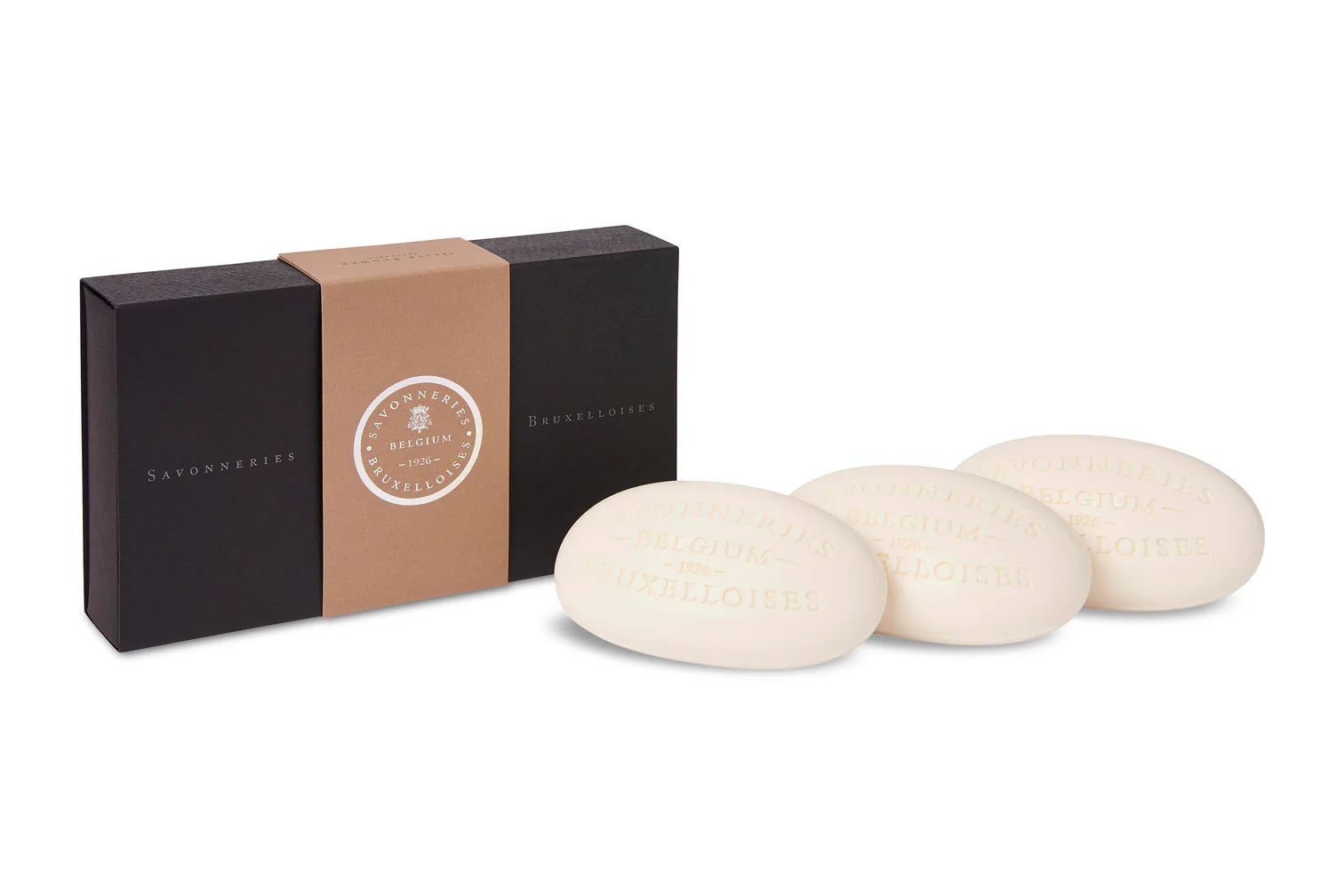 Savonneries Bruxelloises Box of 3 Large Bar Soaps