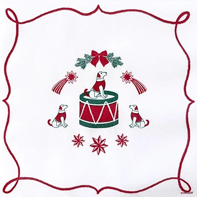 Françoise Paviot Paper Dinner Napkins 16"x16"