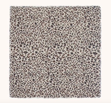 Kujten Cashmere Hachiko Leopard Scarf - Homebody Denver
