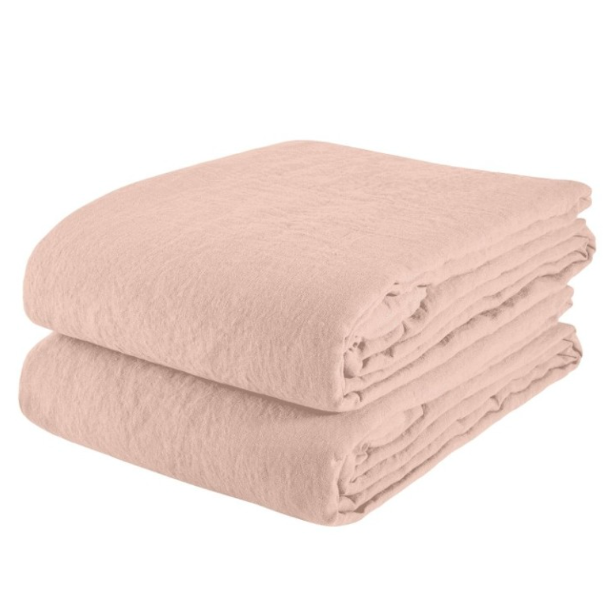 100% Linen Solid King Duvet Cover