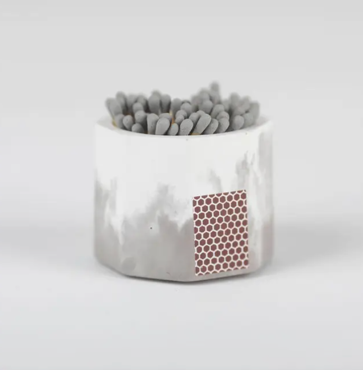Match Holder with Matches and Striker