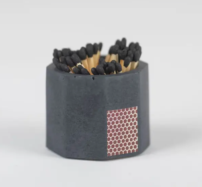 Match Holder with Matches and Striker