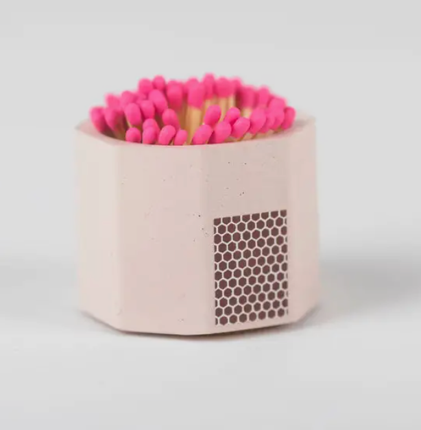Match Holder with Matches and Striker