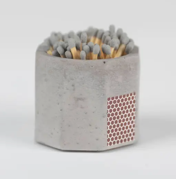 Match Holder with Matches and Striker