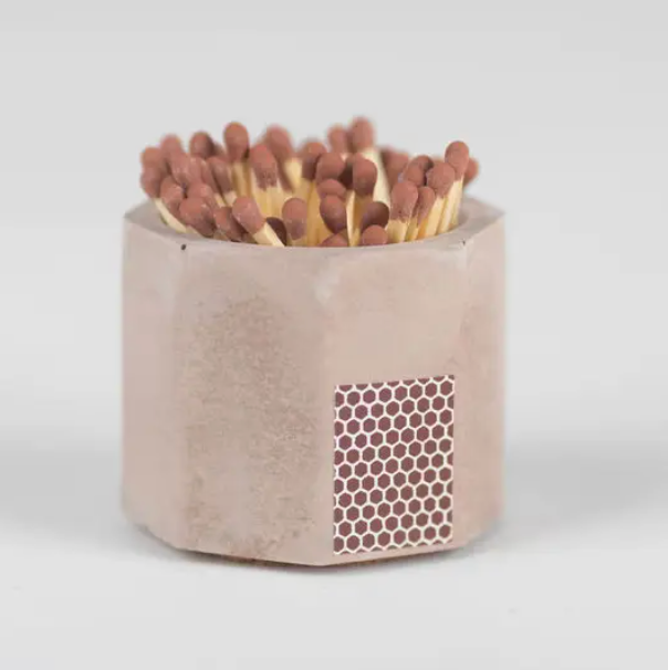 Match Holder with Matches and Striker