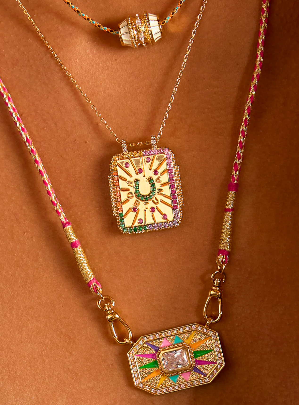 Chance Boheme Horse Shoe Necklace