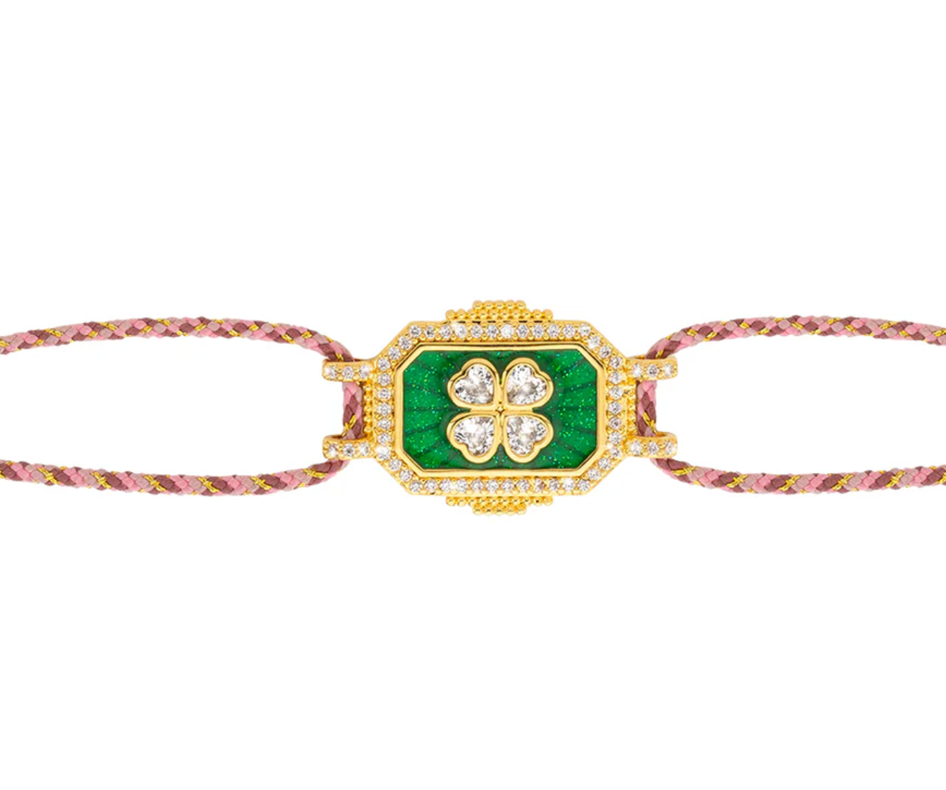 Trefle Boheme Cord Bracelet
