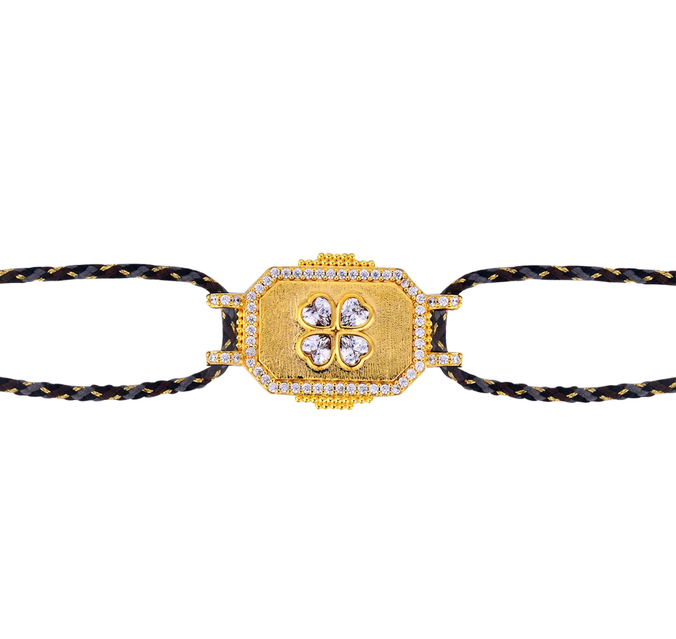 Trefle Boheme Cord Bracelet