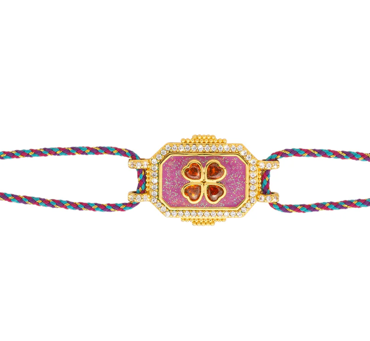 Trefle Boheme Cord Bracelet