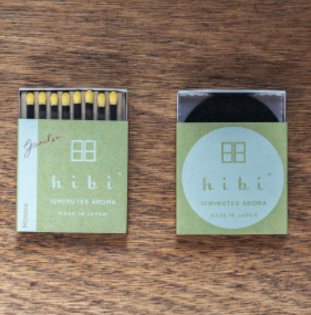 Hibi Match, Box of 8 Incense Matches