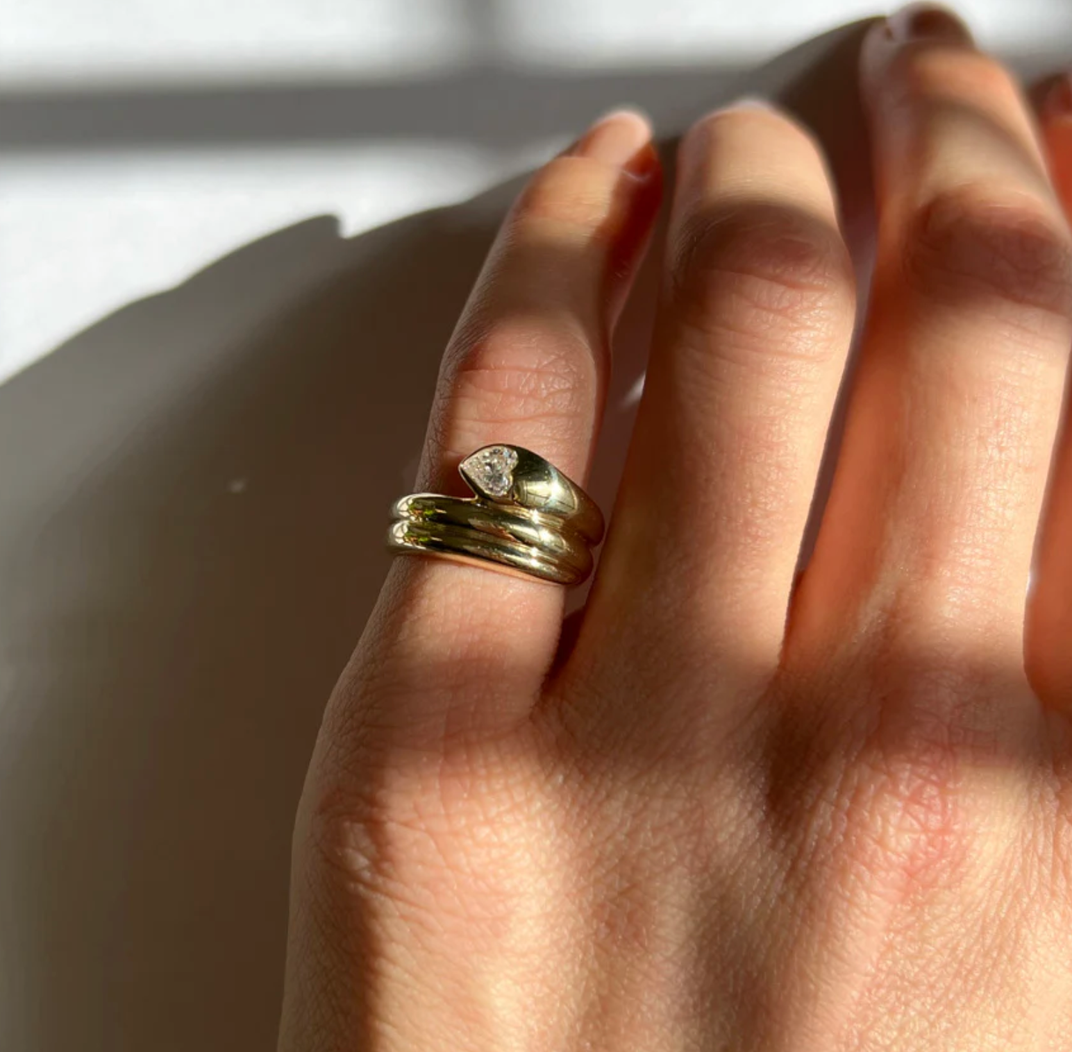 Vice Versa Boa Pinky Ring
