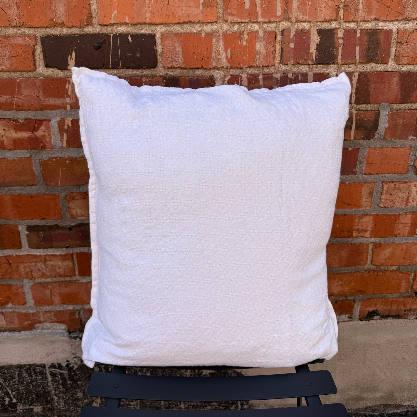 100% Linen Cushion 20" x 20" - Stripes and Ephemeral Collection