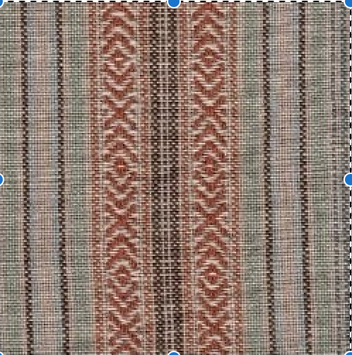 Patterned Tablecloth 63 x 118" 100% French Linen