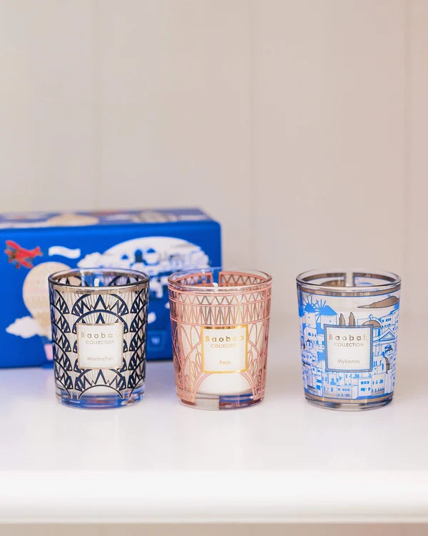 Baobab Collection Trio Travel Candles