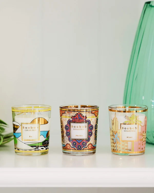 Baobab Collection Trio Travel Candles
