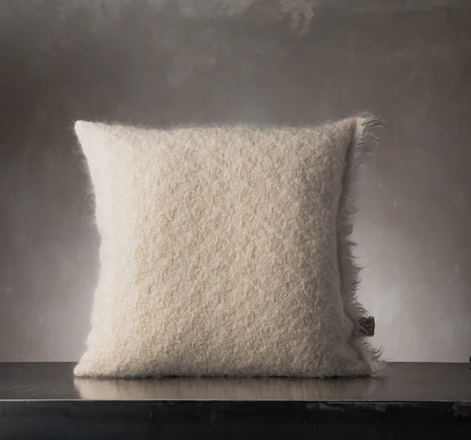 Temperanza Pillows, Cream & Beige 24" x 24"