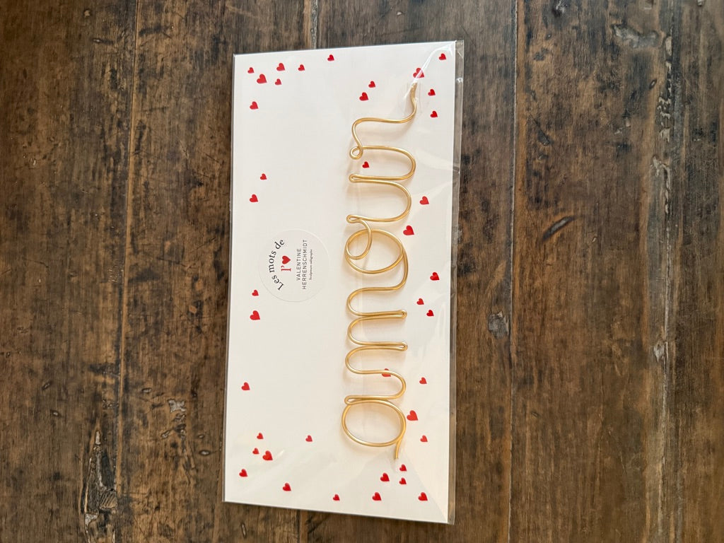 Calligraphy Word Sculpture