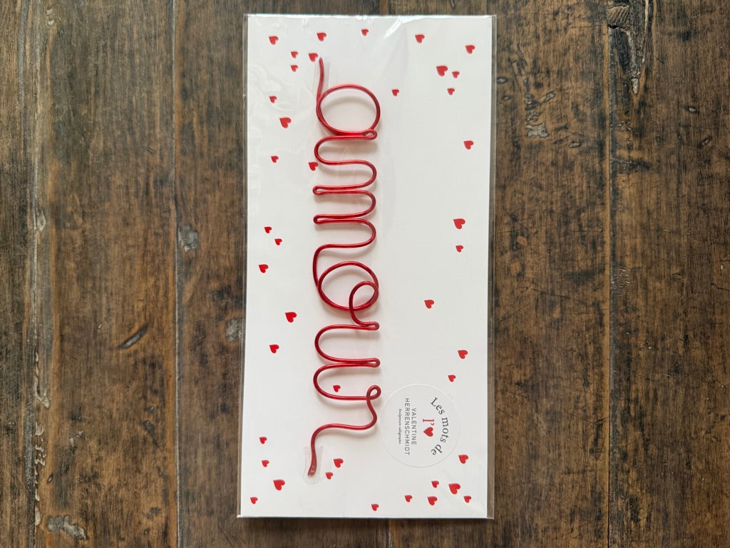 Calligraphy Word Sculpture