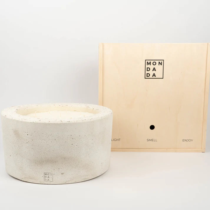Indoor: Urban Candle XL Ecru (Black Sea)