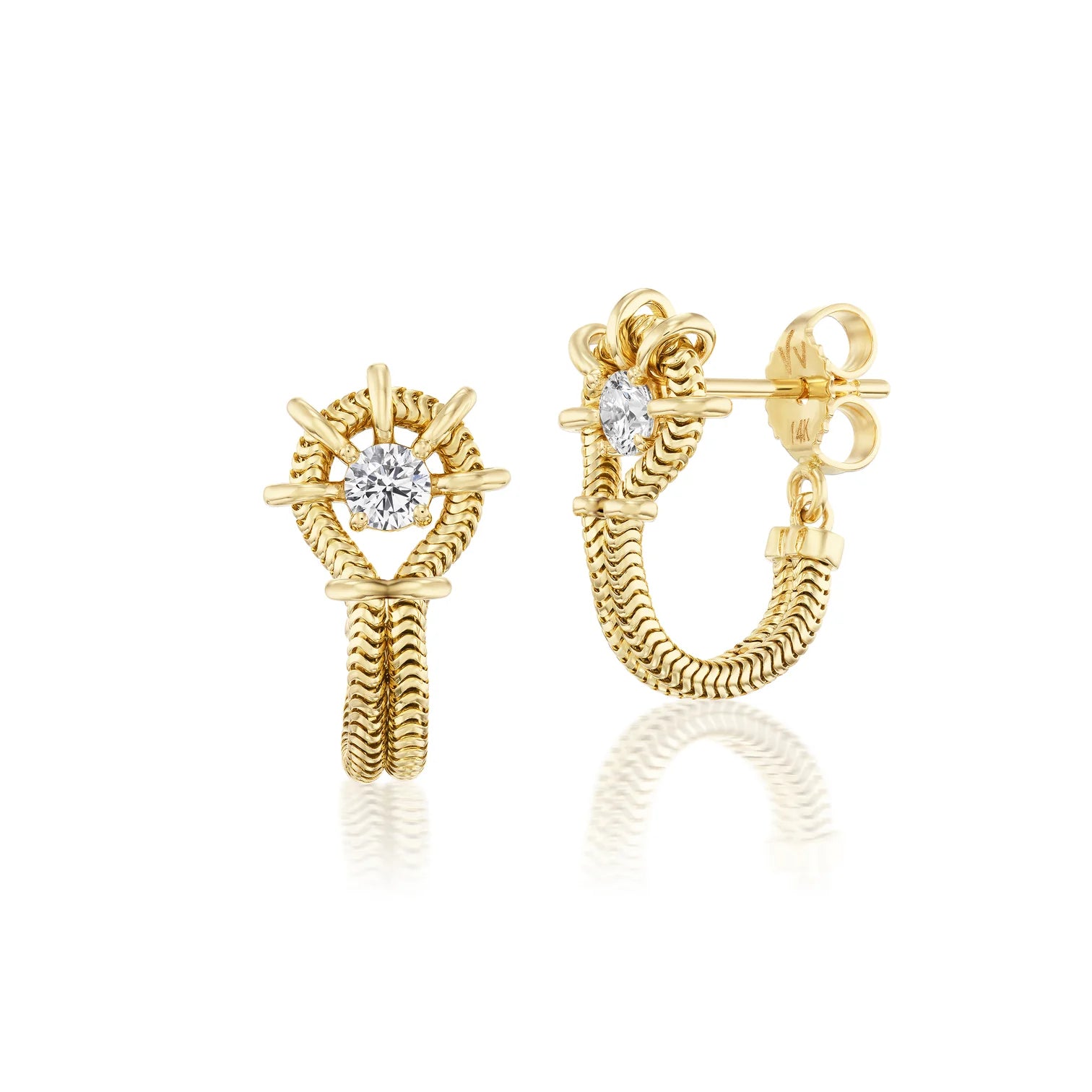 Vice Versa Louise Earrings, Pair