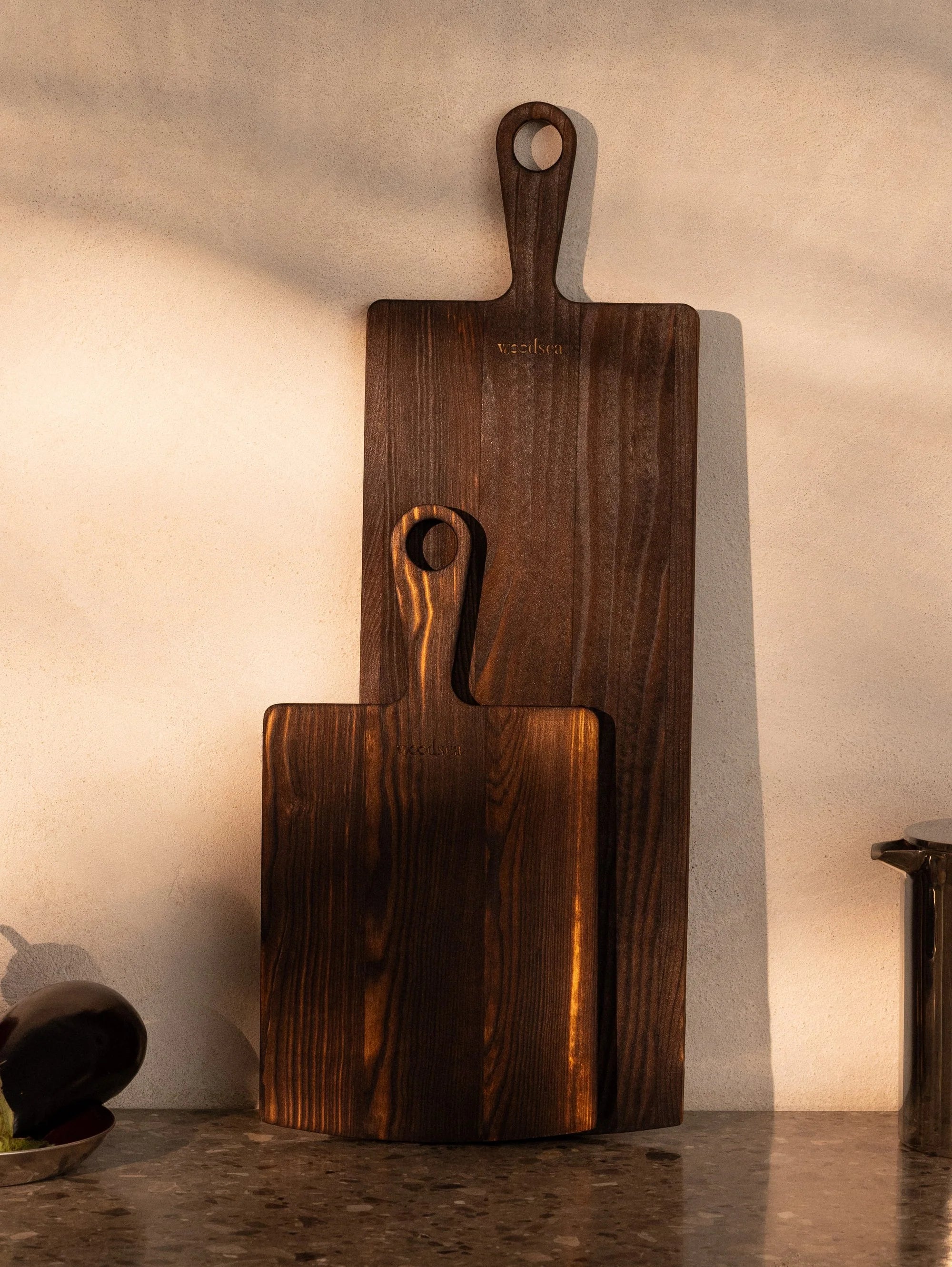 Burned Pine Cutting Board M
