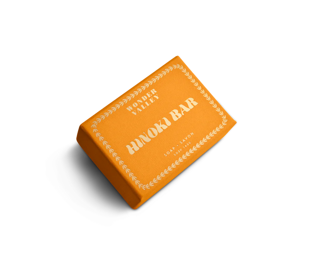 Wonder Valley Hinoki Bar Soap 5 oz