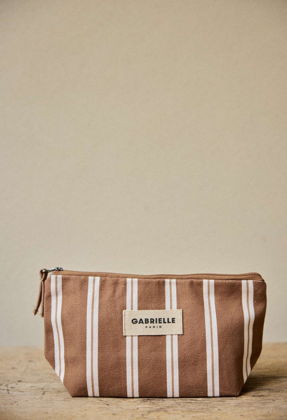 Beauty Pouch 9 1/2"long x 3"deep x 4 1/2"high