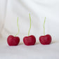 Dark Red Cherry Beeswax Candles