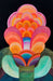 Caroline Rennequin Framed Flower Painting 40" x 26" - Homebody Denver