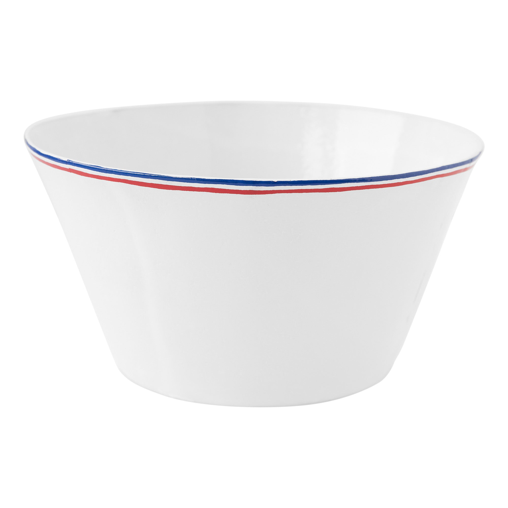 Astier de Villatte Large Tricolore Salad Bowl