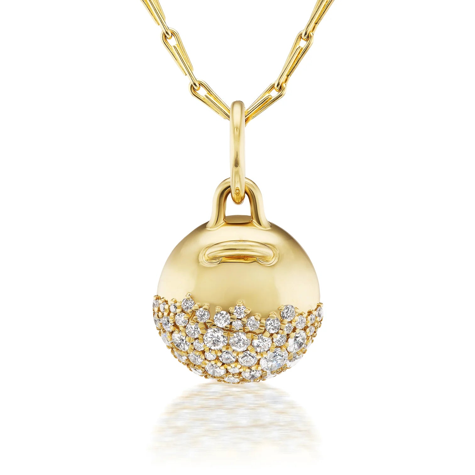 Vice Versa Diamond Dip Tailored Gumball Charm