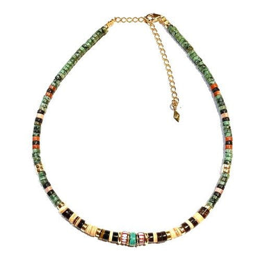 Diego 10 Necklace Turquoise - Homebody Denver