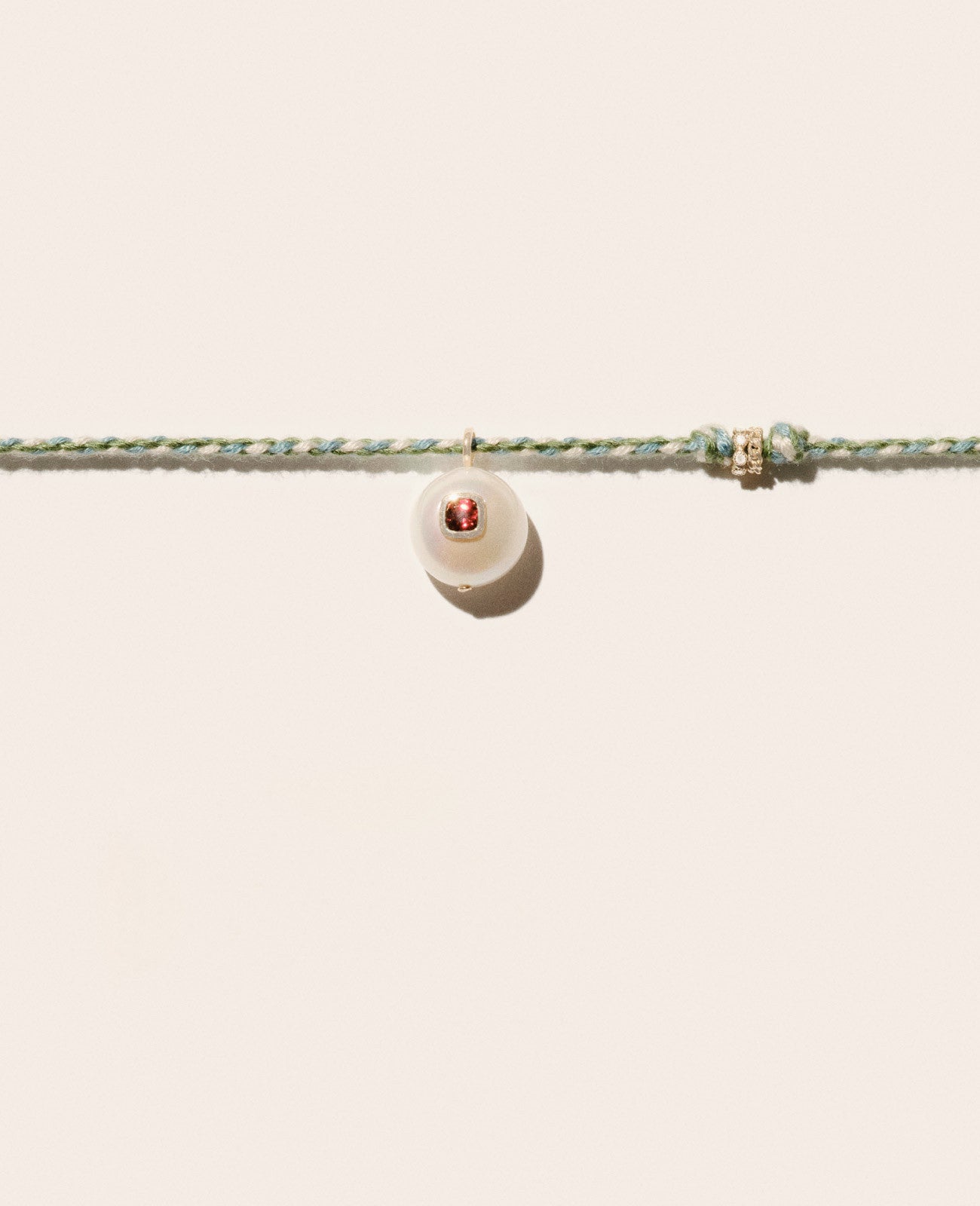 Pascale Monvoisin Eddie Necklace, Garnet