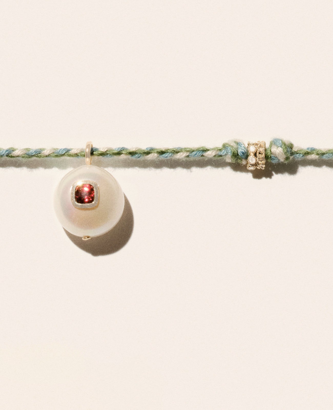 Pascale Monvoisin Eddie Necklace, Garnet