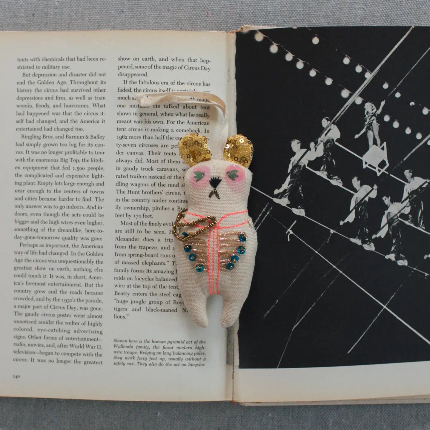 Embellished Rocker Ornaments, Cotton Filled