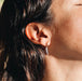 Gabriela Artigas Single Ascending Tennis on Colmillo Huggie in 14K Yellow Gold - Homebody Denver