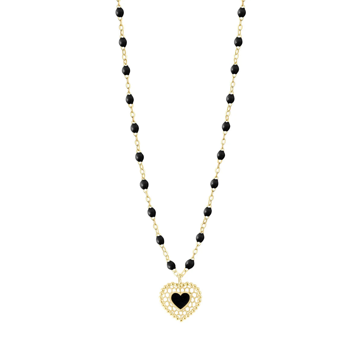 Gigi Clozeau Lace Heart Pendant