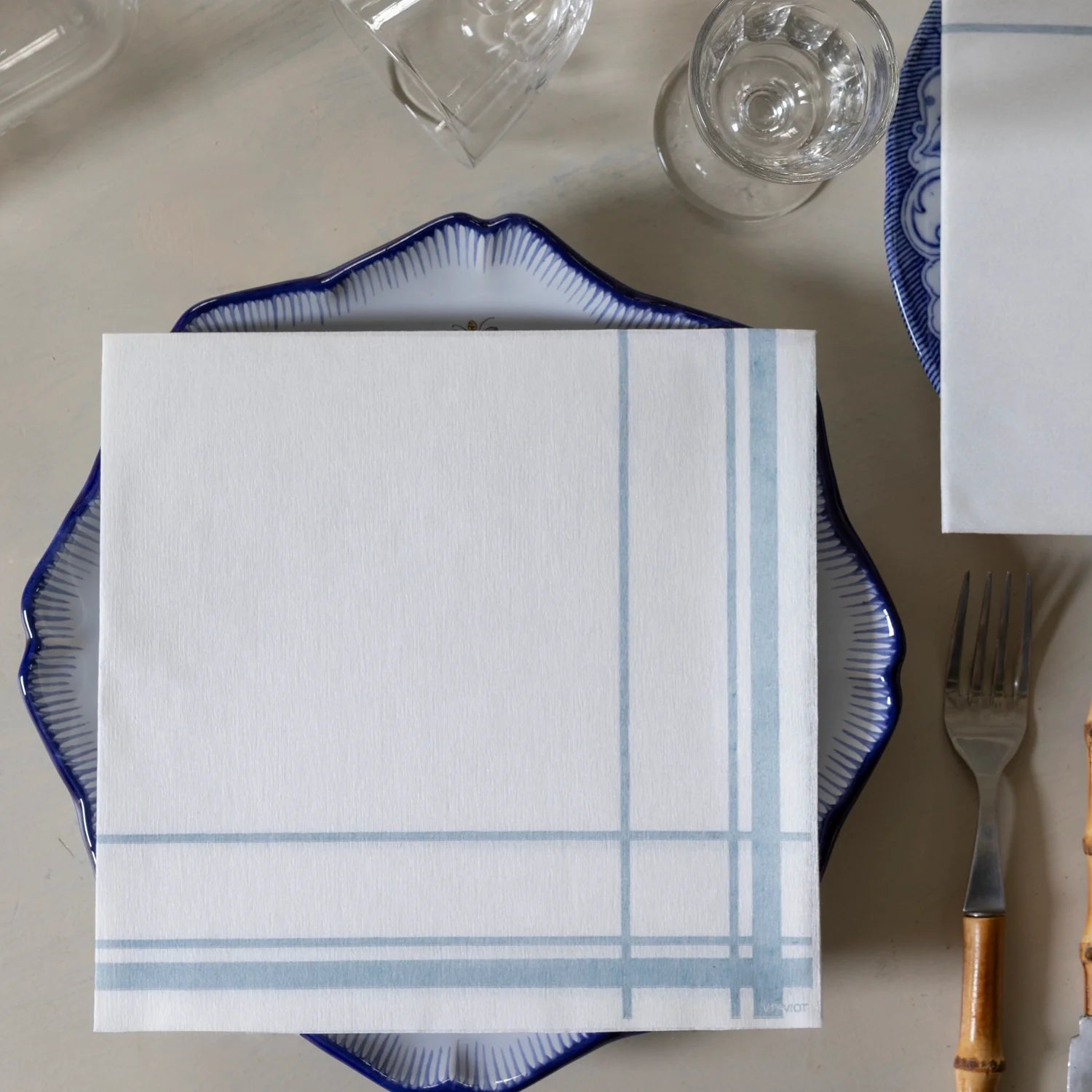 Françoise Paviot Paper Dinner Napkins 16"x16"