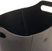Il Bisonte Cowhide Storage Basket 13" x 7" x 8" - Homebody Denver