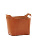 Il Bisonte Cowhide Storage Basket 13" x 7" x 8" - Homebody Denver