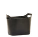 Il Bisonte Cowhide Storage Basket 13" x 7" x 8" - Homebody Denver