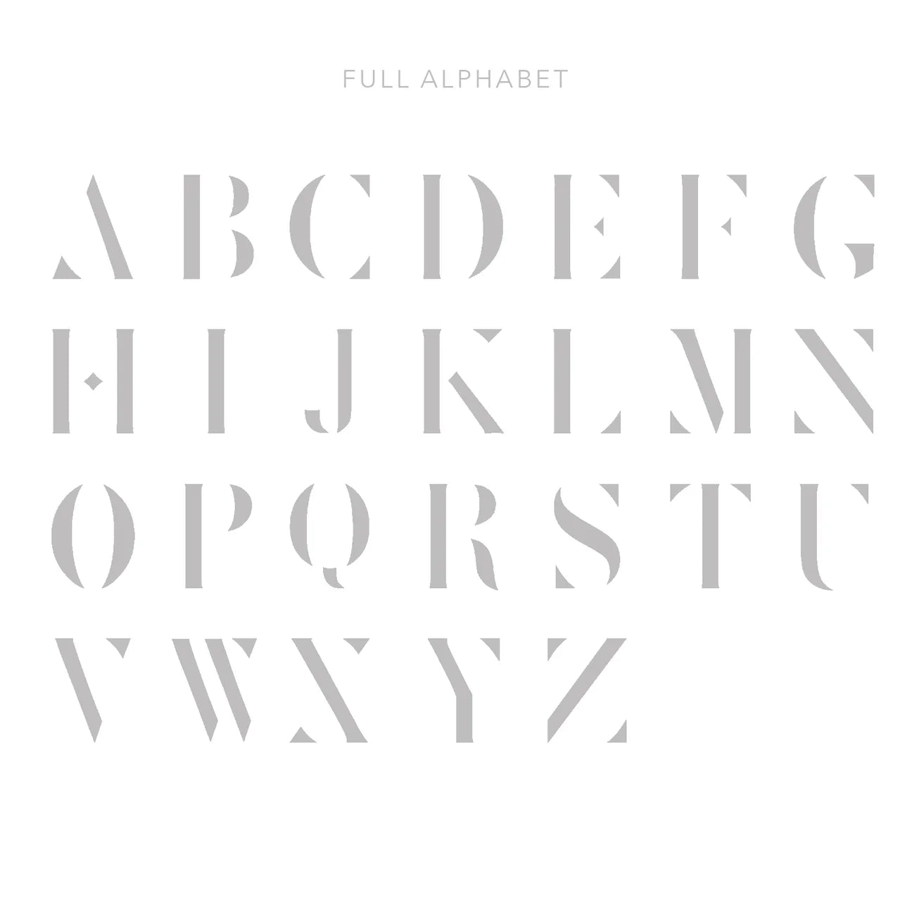 Vice Versa Diamond Versa Alphabet Tile