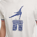 Men's T-Shirt Pommel horse/Arc de Triomphe, Off White - Homebody Denver