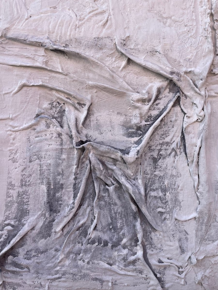 Mixed Media Painting by Sand Breton (2021) 51” x 63” - Homebody Denver